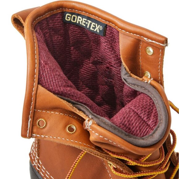 L.L. Bean Women's 8"Gore-Tex/Thinsulate Bean Boot in tan/brown, size 8 - Picture 7 of 15